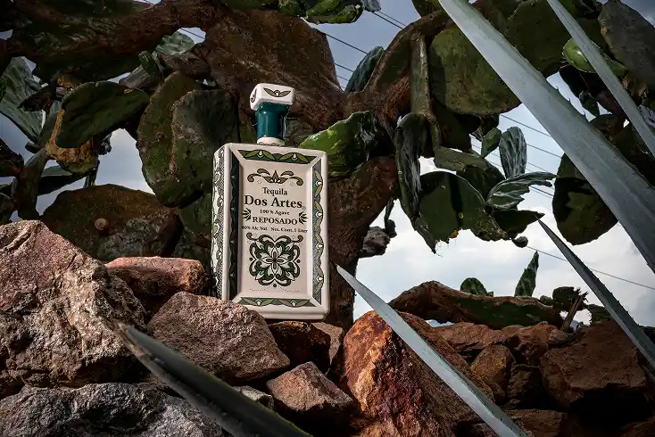Botellas Dos Artes en ambiente de lujo